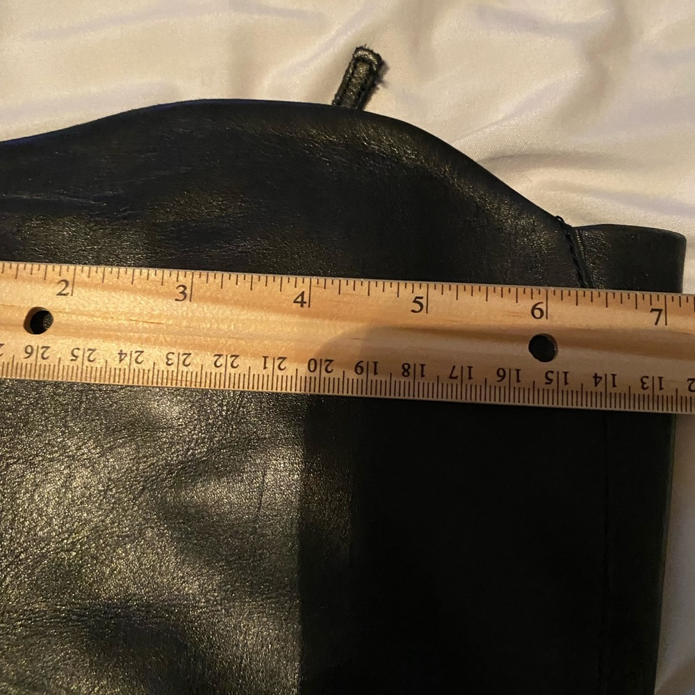 Franco Sarto Black Heeled Boots - Picture 7 of 13